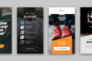 Use these story templates to promote your workout program or share important news or announcements with your followers. It's a versatile range to give you flexibility and suit your different social needs. Our carefully crafted Instagram stories are perfect to promote fitness products, workout programs, recommendations, events or important notices such as exclusive sales, announcements, careers.